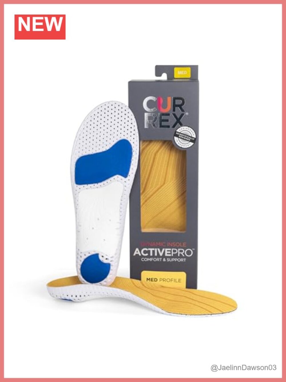 Arch Support Insoles for Men & Women, Medium